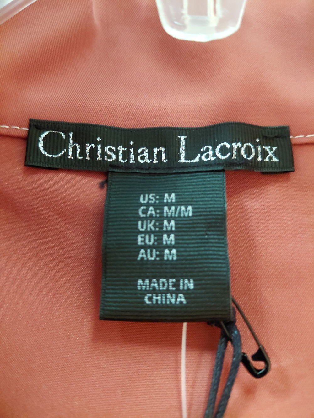Christian Lacroix Ochre Short Sleeve Tunic Dress - Picture 6 of 8